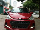 Cần bán Hyundai Grand i10 năm 2017, màu đỏ, biển thành phố, xe chạy lướt. Giá tốt
