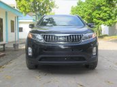 Bán nhanh đón tết chiếc xe Kia Sorento Premium D, máy dầu, sản xuất 2019, màu đen, giá cạnh tranh