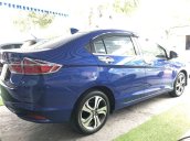 Cần bán lại xe Honda City sản xuất 2014, màu xanh lam còn mới, giá 435tr