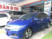 Cần bán lại xe Honda City sản xuất 2014, màu xanh lam còn mới, giá 435tr