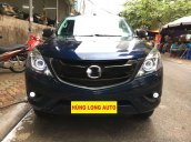 Bán xe Mazda BT 50 sản xuất 2017, màu xanh lam, xe nhập còn mới