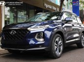 Hỗ trợ trả góp - Đăng ký, đăng kiểm - Khi mua Hyundai Santa Fe Premium đời 2019, màu xanh lam