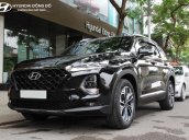 Bán nhanh chiếc Hyundai Santa Fe đời 2019, màu đen, số tự động