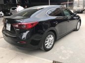 Bán Mazda 3 sedan 1.5AT màu đen VIP, số tự động, sản xuất 2016, một chủ xe đẹp