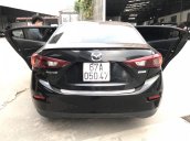 Bán Mazda 3 sedan 1.5AT màu đen VIP, số tự động, sản xuất 2016, một chủ xe đẹp