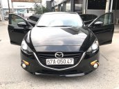 Bán Mazda 3 sedan 1.5AT màu đen VIP, số tự động, sản xuất 2016, một chủ xe đẹp