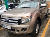 Cần bán lại xe Ford Ranger sản xuất 2014, màu ghi vàng xe nhập, giá tốt 484 triệu đồng