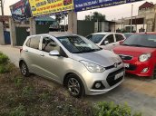 Bán xe Hyundai Grand i10 đời 2015, màu bạc, nhập khẩu chính hãng