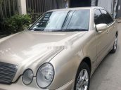 Bán ô tô Mercedes E240 sản xuất năm 2000, số sàn, màu vàng cát