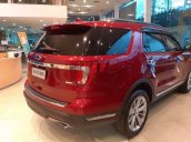 Bán ô tô Ford Explorer Limited đời 2019, màu đỏ, nhập khẩu nguyên chiếc