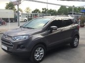 Bán Ford Ecosport 1.5MT màu nâu titan, sản xuất 2017 biển Sài Gòn, 1 chủ xe đẹp