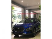 Bán ô tô Hyundai Kona sản xuất 2019, màu xanh lam, giá hấp dẫn cùng nhiều ưu đãi lớn