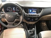 Bán Hyundai Accent bản đủ đời 2018, số sàn màu đỏ, giá chỉ 476 triệu