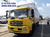 Bán nhanh chiếc xe Dongfeng B190, thùng siêu dài, sản xuất 2019, màu vàng, nhập khẩu nguyên chiếc