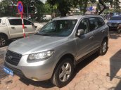 Bán Hyundai Santa Fe 2.7AT đời 2007, màu bạc, nhập khẩu