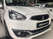 [Khuyến mãi] Bán ô tô Mitsubishi Mirage đời 2019, màu trắng, nhập khẩu, cho góp đến 80%