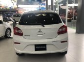 [Khuyến mãi] Bán ô tô Mitsubishi Mirage đời 2019, màu trắng, nhập khẩu, cho góp đến 80%