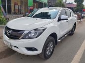 Bán Mazda BT 50 2.2L 4x4 MT sản xuất 2016, màu trắng, nhập khẩu 