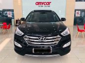 Cần bán Hyundai Santa Fe đời 2015, màu đen, xe gia đình