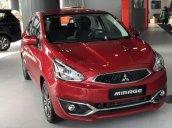 Mitsubishi Mirage CVT đời 2019, màu đỏ, nhập khẩu nguyên chiếc, 450tr