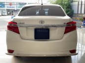 Cần bán xe Toyota Vios 1.5E MT đời 2017, màu trắng, biển SG, giá tốt đi nhanh