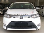 Cần bán xe Toyota Vios 1.5E MT đời 2017, màu trắng, biển SG, giá tốt đi nhanh