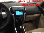 Bán Isuzu Mu-X 2019 máy dầu 1.9, số sàn, KM dầu thơm, bao tay lái, áo trùm xe