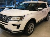 Cần bán nhanh Ford Explorer Limited 2.3L Ecoboost đời 2019, màu trắng, hỗ trợ trả góp 0% + giảm giá tối đa nhân dịp cuối năm