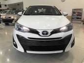 Cần bán xe Toyota Vios G 1.5 CVT 2019, màu trắng, giao xe toàn quốc