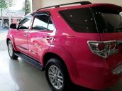 Bán xe Toyota Fortuner 2.7V 4x2 AT năm sản xuất 2013, màu hồng số tự động, giá tốt