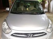 Bán xe Hyundai Grand i10 1.0 MT Base sản xuất 2013, màu bạc, xe nhập xe gia đình, giá tốt