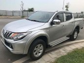 Bán Mitsubishi Triton GLX 4x2MT đời 2017, màu bạc, xe nhập, số sàn