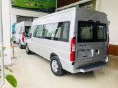 Ford Transit Medium đời 2019, màu bạc, giá rẻ nhất thị trường