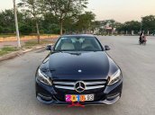 Cần bán Mercedes C200 đời 2015 màu xanh cavansite nội thất kem