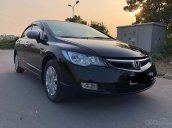 Cần bán Honda Civic đời 2008, màu đen số sàn