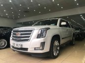 Bán Cadillac Escalade ESV Platinum 2016, màu trắng nội thất nâu