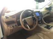 Bán Cadillac Escalade ESV Platinum 2016, màu trắng nội thất nâu