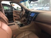 Bán Cadillac Escalade ESV Platinum 2016, màu trắng nội thất nâu