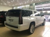 Bán Cadillac Escalade ESV Platinum 2016, màu trắng nội thất nâu