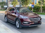 Cần bán Hyundai Santa Fe 2.4 4WD sản xuất 2018, màu đỏ