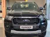 Bán Ford Ranger Wildtrak 2.0 2019, màu đen, nhập khẩu, giá tốt cuối năm - Liên hệ 0969016692