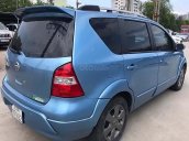 Bán Nissan Grand livina 1.8 AT sản xuất 2010, màu xanh lam, nhập khẩu 