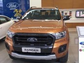 Bán Ford Ranger Wildtrak 2.0 đời 2019, 1 cầu, màu cam, giảm 55 triệu, hỗ trợ vay tối đa, chỉ 150 triệu lăn bánh - Liên hệ 0969.016.692