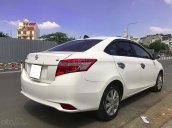 Bán xe Toyota Vios E năm 2016, màu trắng, số tự động