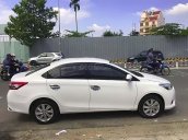 Bán xe Toyota Vios E năm 2016, màu trắng, số tự động