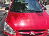 Bán Hyundai Getz máy 1.4AT, xe nhập từ Trung Đông, hàng hiếm màu đỏ, sx cuối 2008, số tự động, zin đẹp, Full option