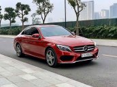 Bán Mercedes C300 AMG sản xuất 2016, màu đỏ như mới