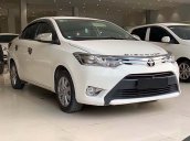 Bán Toyota Vios 1.5 E MT đời 2017, màu trắng số sàn