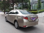 Bán Toyota Vios AT sản xuất năm 2016, màu vàng, số tự động 