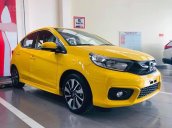 Honda Ô Tô Biên Hòa - Giảm giá sốc - Hỗ trợ trả góp lãi suất thấp khi mua xe Honda Brio Rs, màu vàng, nhạp khẩu